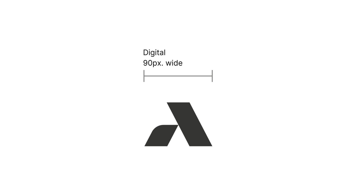 Alcatraz AI vertical logo digital minimum size