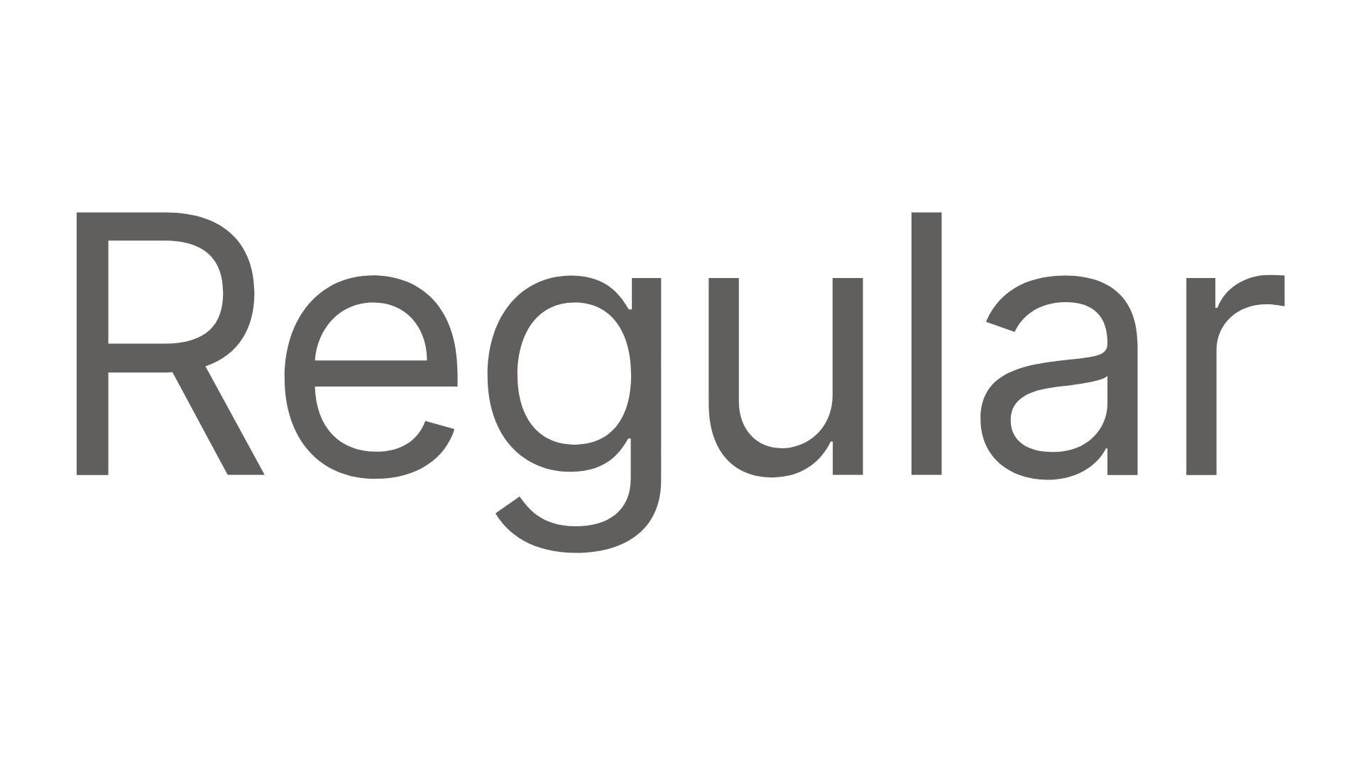 Inter Regular Font